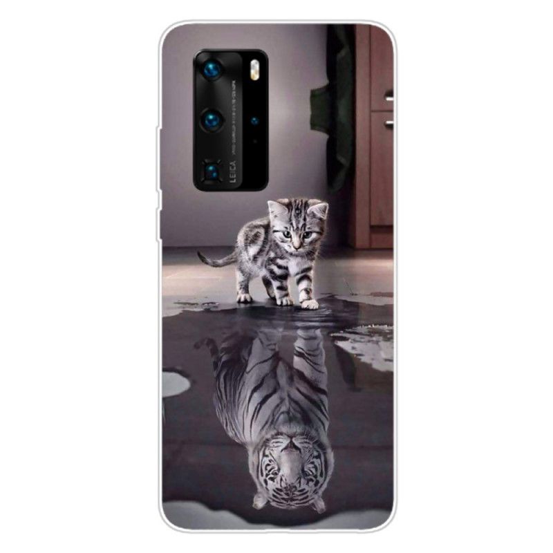 Hoesje voor Huawei P40 Pro Ernest De Tijger