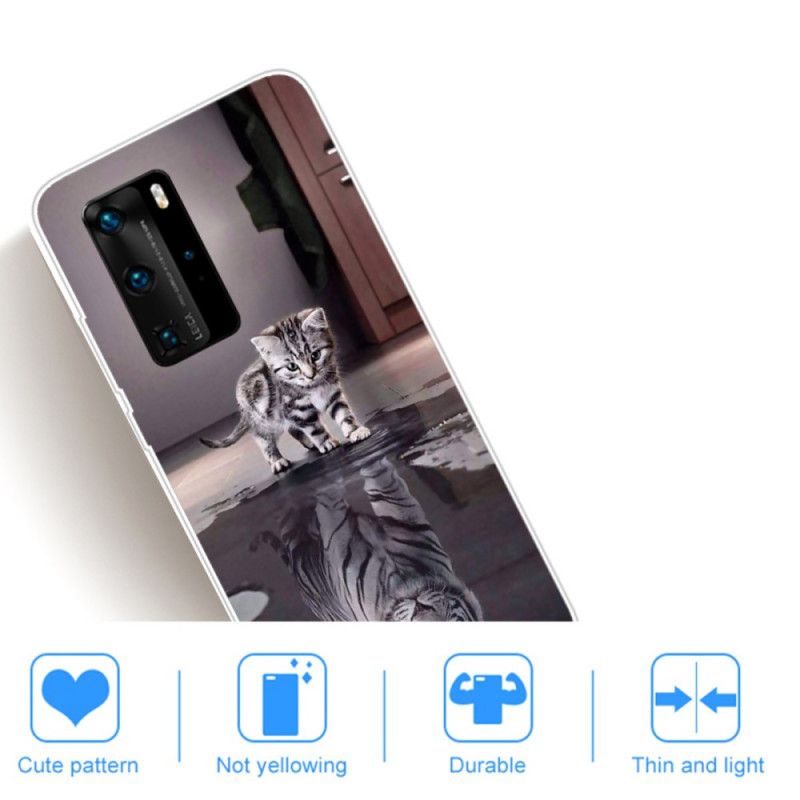 Hoesje voor Huawei P40 Pro Ernest De Tijger