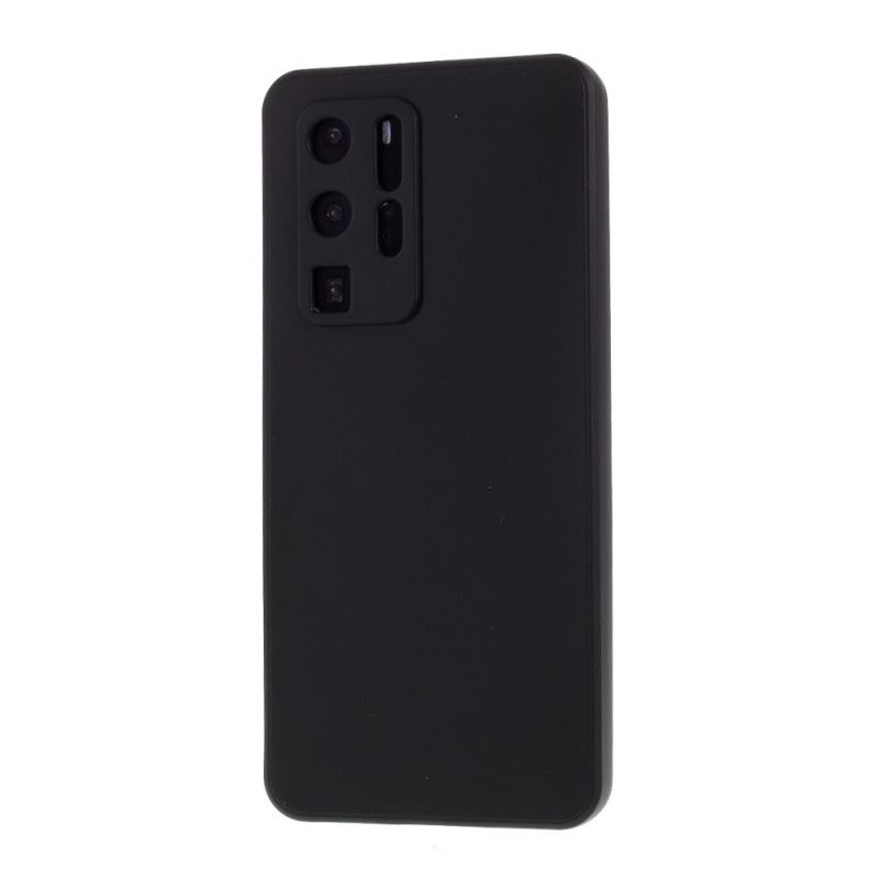 Hoesje voor Huawei P40 Pro Rood Zwart Contrasterende Kleuren