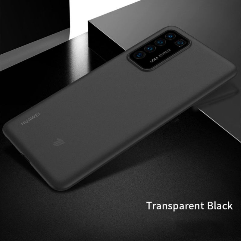 Hoesje voor Huawei P40 Pro Wit Zwart Klassiek X-Niveau
