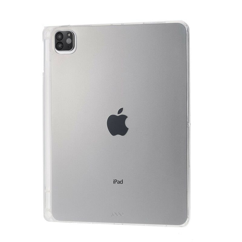 Case Hoesje iPad Pro 12.9" (2021) Telefoonhoesje (2020) (2018) Transparante Potloodhouder