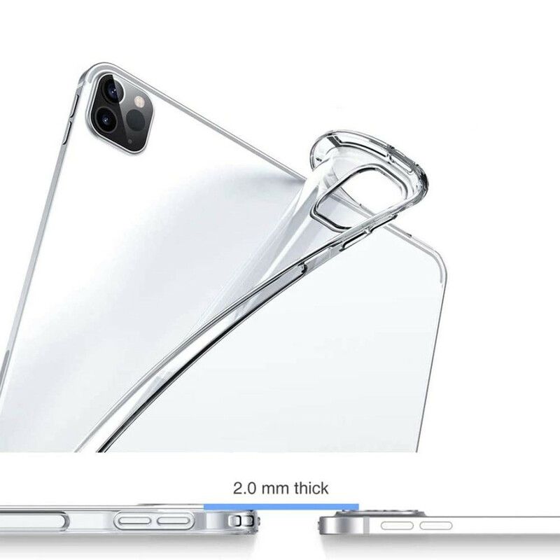 Case Hoesje iPad Pro 12.9" (2021) Telefoonhoesje (2020) Transparant