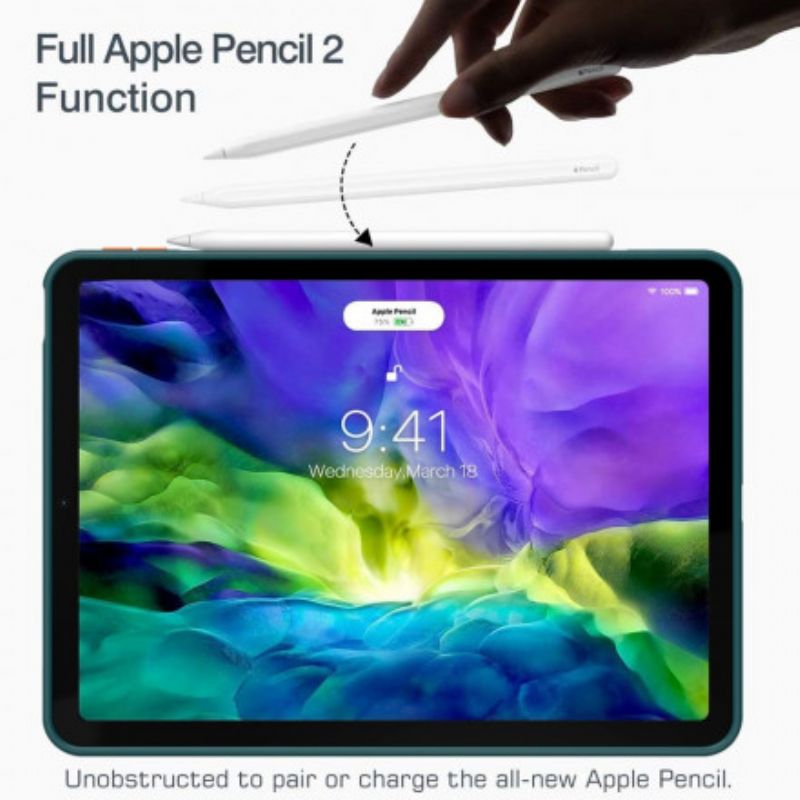 Hoesje iPad Pro 12.9" (2021) (2020) (2018) Transparante Mant-serie