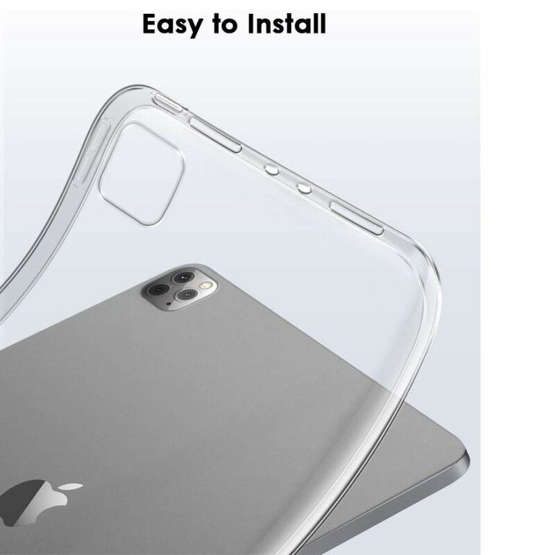 Hoesje Voor iPad Pro 12.9" (2021) (2020) (2018) Doorzichtige Siliconen