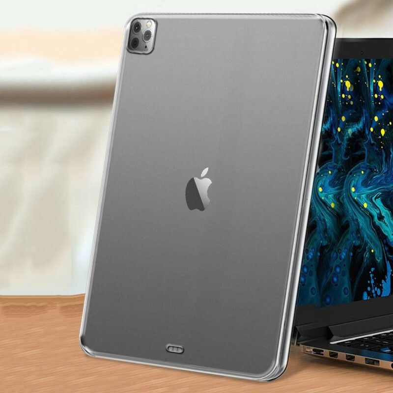 Hoesje Voor iPad Pro 12.9" (2021) (2020) (2018) Doorzichtige Siliconen