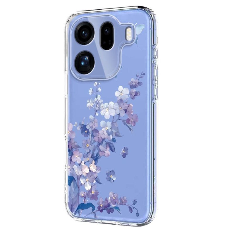 Cover Hoesje Oppo Find X9 Pro 5g Telefoonhoesje Vlinders En Bloemen