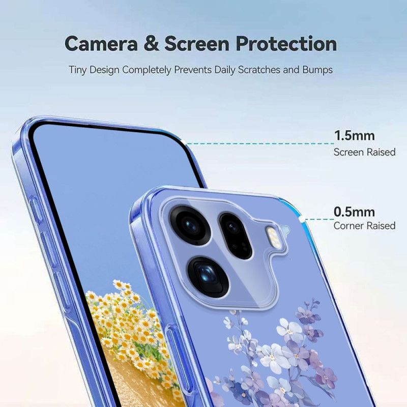 Cover Hoesje Oppo Find X9 Pro 5g Telefoonhoesje Vlinders En Bloemen