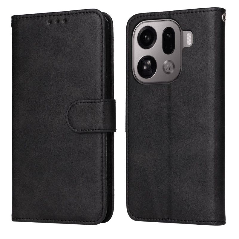 Flip Case Leren Oppo Find X9 Pro 5g Leer-effect