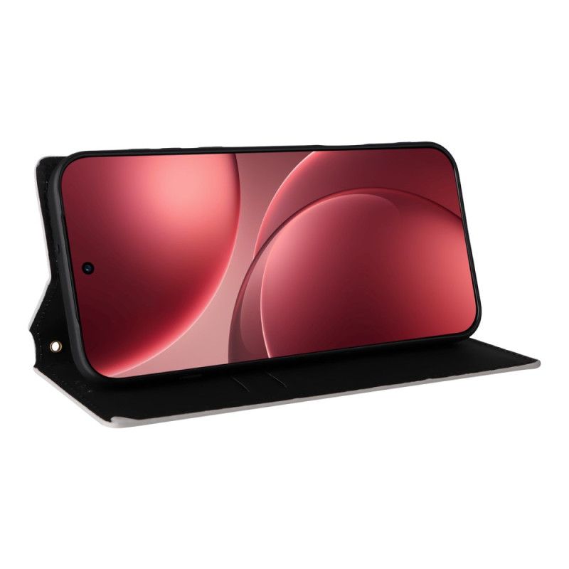 Folio-hoesje Oppo Find X9 Pro 5g Diamantpatroon Bescherming Hoesje