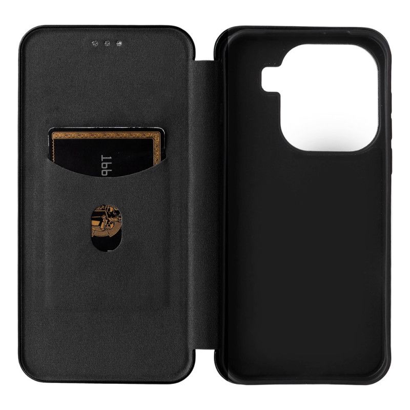 Folio-hoesje Oppo Find X9 Pro 5g Koolstofvezeltextuur Bescherming Hoesje