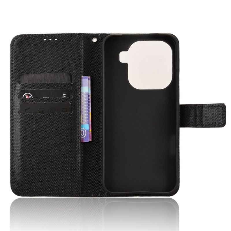 Folio-hoesje Oppo Find X9 Pro 5g Telefoonhoesje Diamantstructuur