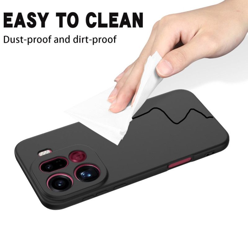 Hoesje Oppo Find X9 Pro 5g Bandje Van Vloeibaar Siliconen Bescherming Hoesje