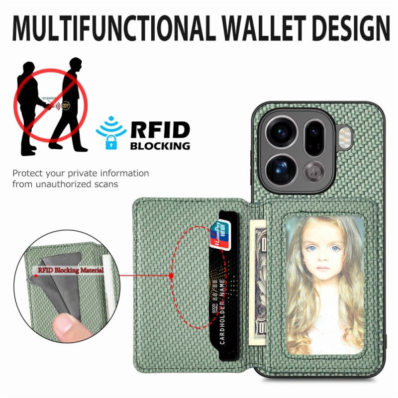 Hoesje Oppo Find X9 Pro 5g Kaarthouder En Rfid-bescherming