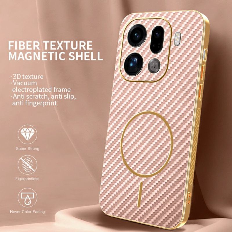 Hoesje Oppo Find X9 Pro 5g Koolstofvezelstructuur