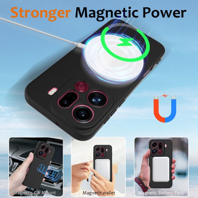 Hoesje Oppo Find X9 Pro 5g Magsafe Vloeibare Siliconen