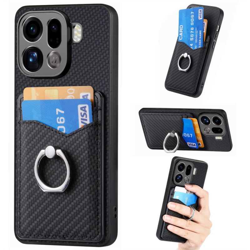 Hoesje Oppo Find X9 Pro 5g Ringhouder En Kaarthouder