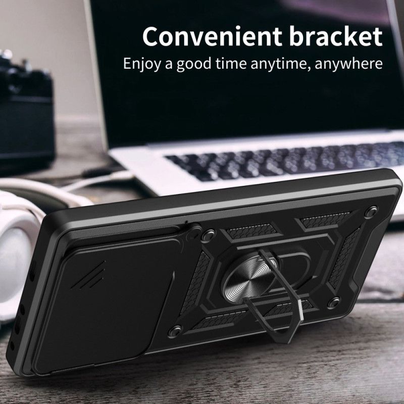 Hoesje Oppo Find X9 Pro 5g Schuifbare Camerabeschermer En Standaard Bescherming Hoesje