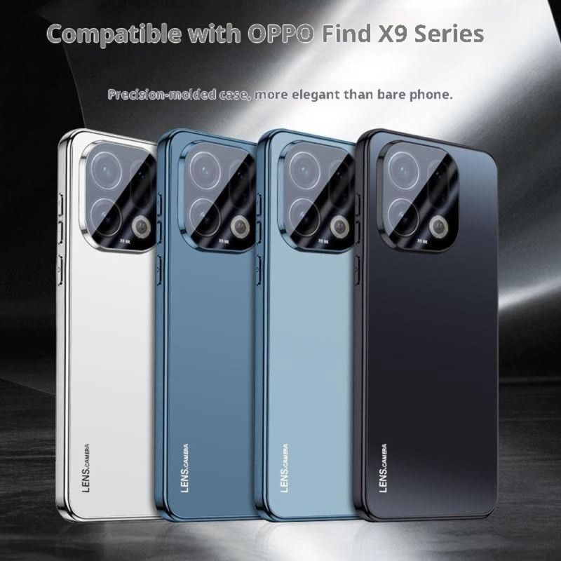 Hoesje Voor Oppo Find X9 Pro 5g Krasbestendig Elektrolytisch Frame