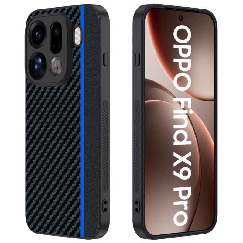Hoesje Voor Oppo Find X9 Pro 5g Stevig Met Koolstofvezeltextuur