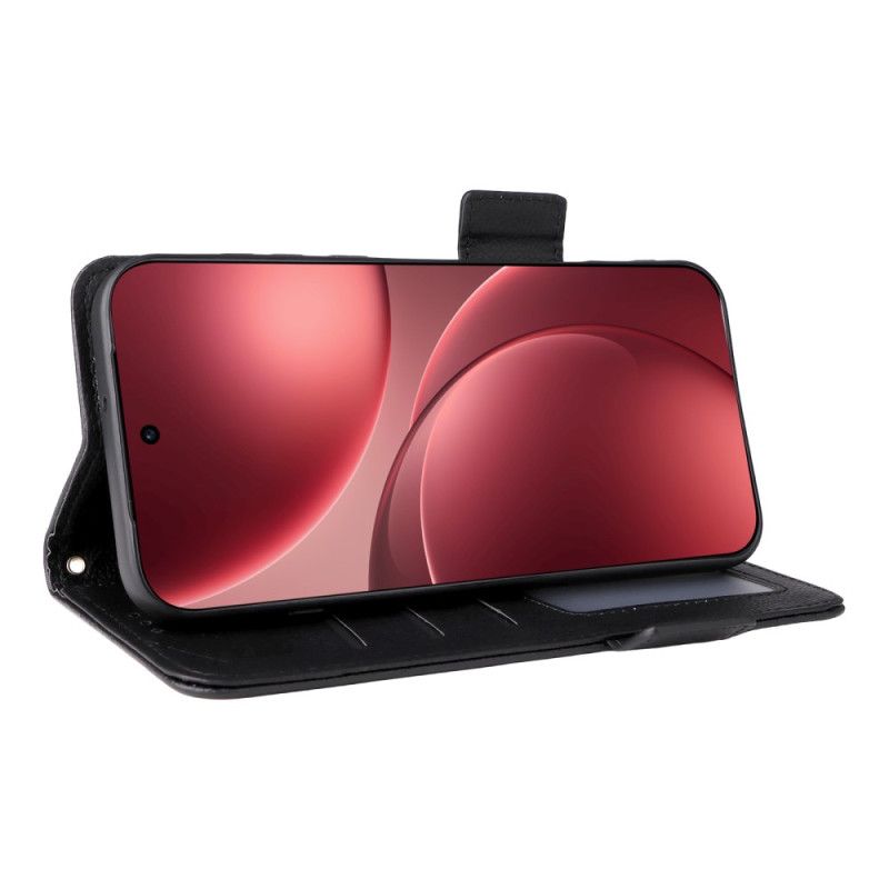 Leren Hoesje Voor Oppo Find X9 Pro 5g Bandjes Van Kunstleer