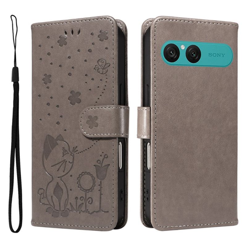 Bescherming Hoesje Sony Xperia 10 Vii Kat En Bij