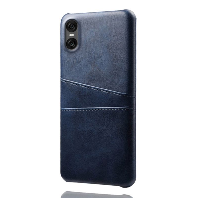 Case Hoesje Sony Xperia 10 Vii Telefoonhoesje Kaarthouder Met Lederlook
