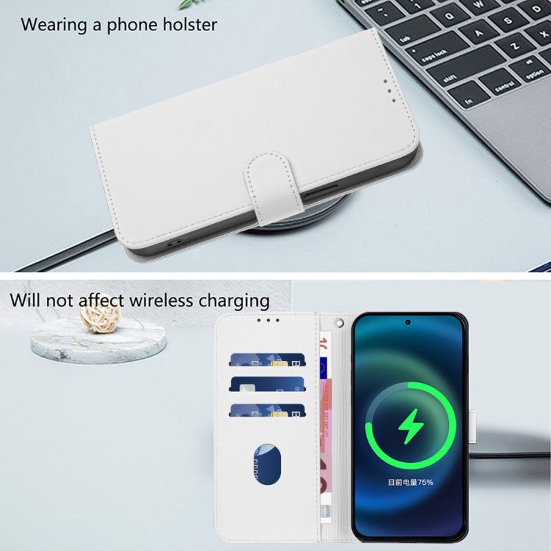 Folio-hoesje Sony Xperia 10 Vii Telefoonhoesje Kunstleer