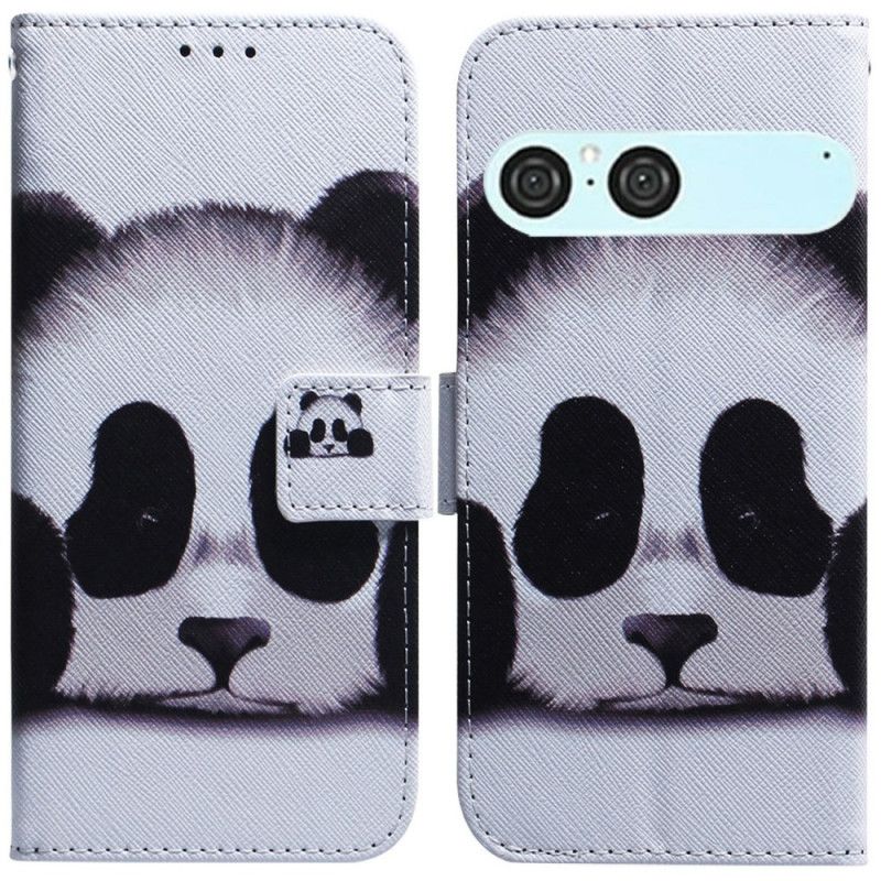 Folio-hoesje Sony Xperia 10 Vii Telefoonhoesje Panda