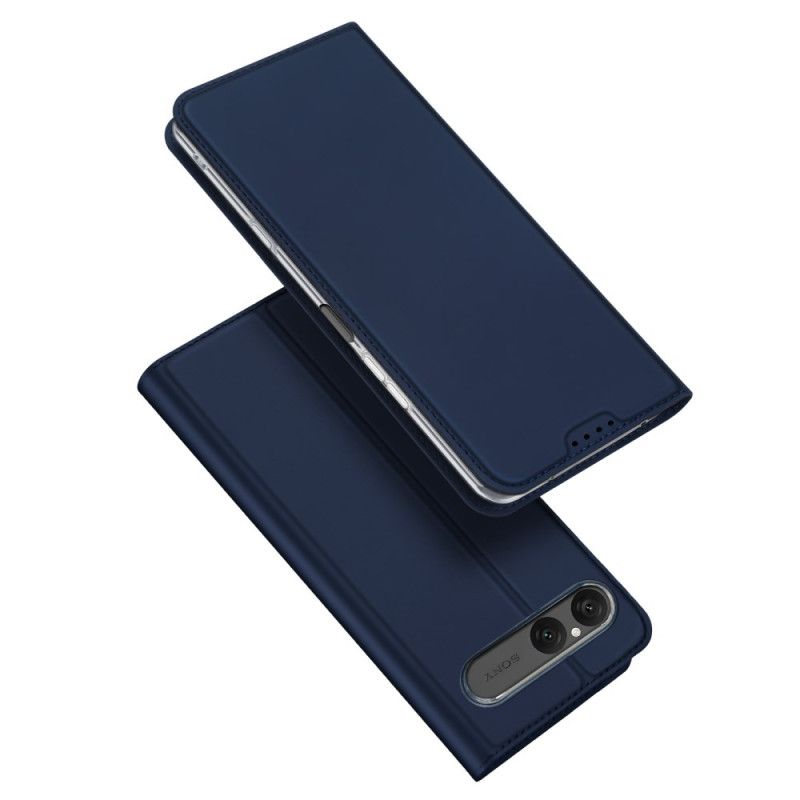 Folio-hoesje Sony Xperia 10 Vii Telefoonhoesje Skin Pro Series Dux Ducis