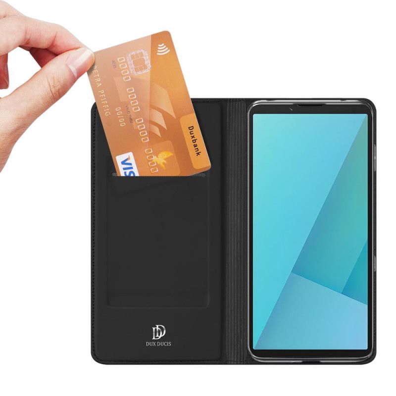 Folio-hoesje Sony Xperia 10 Vii Telefoonhoesje Skin Pro Series Dux Ducis