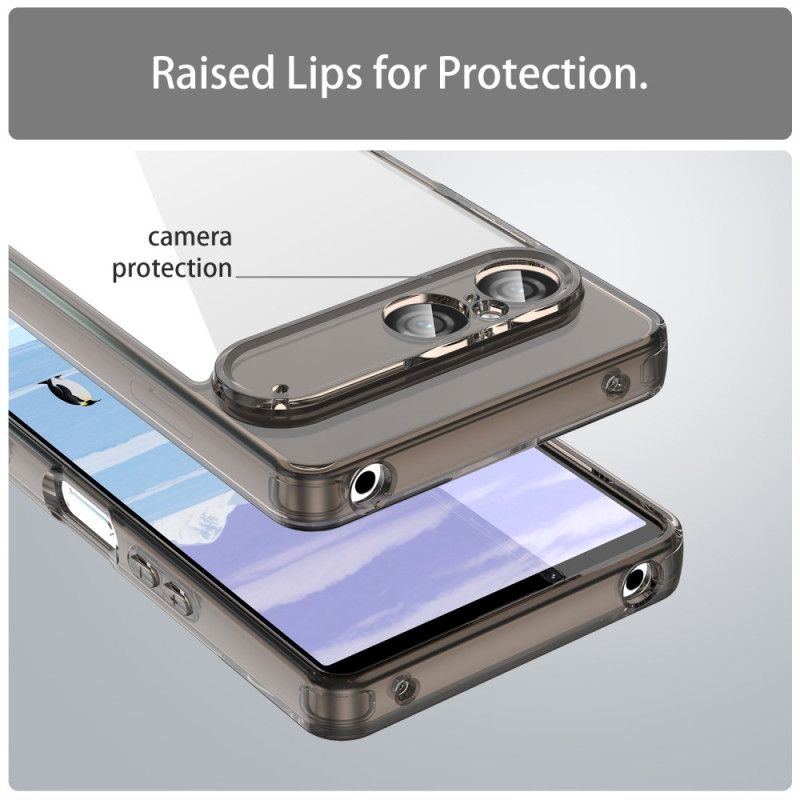 Hoesje Sony Xperia 10 Vii Transparant Siliconen