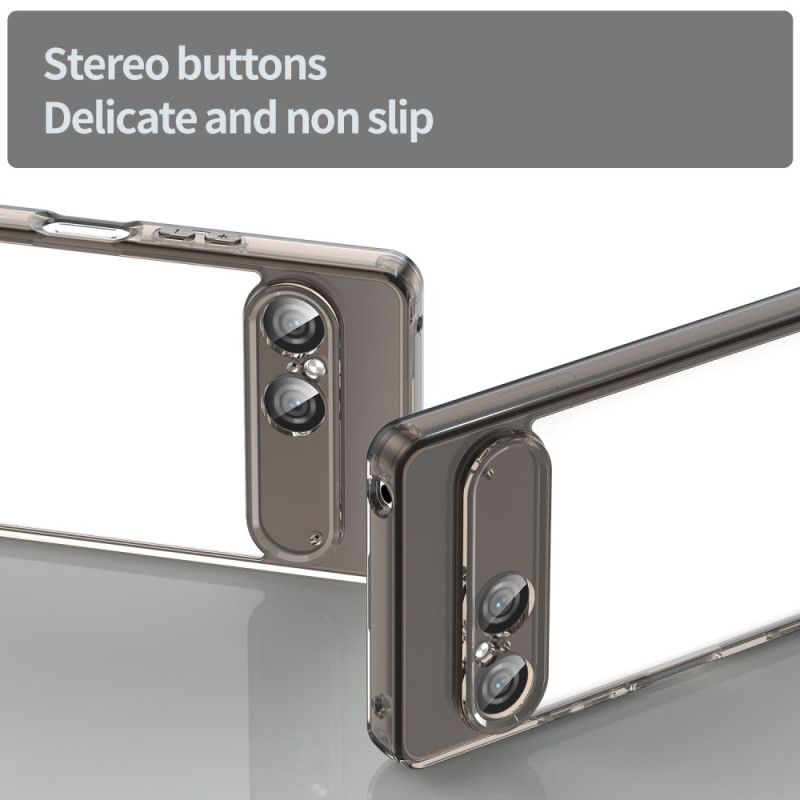 Hoesje Sony Xperia 10 Vii Transparant Siliconen