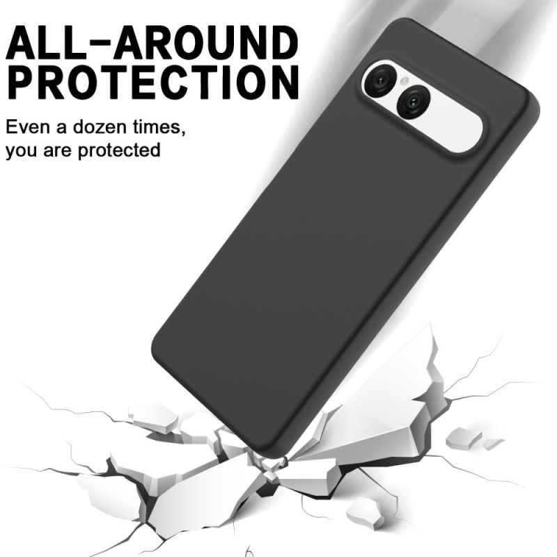 Hoesje Voor Sony Xperia 10 Vii Siliconen Met Bandje