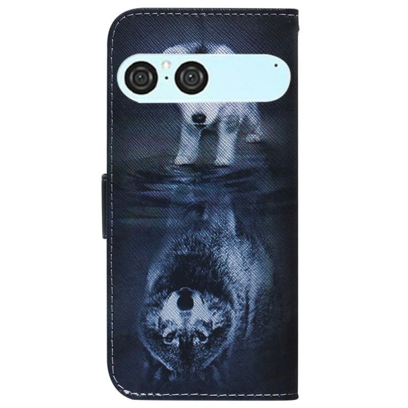 Leren Hoesje Sony Xperia 10 Vii Puppy Droom Bescherming Hoesje