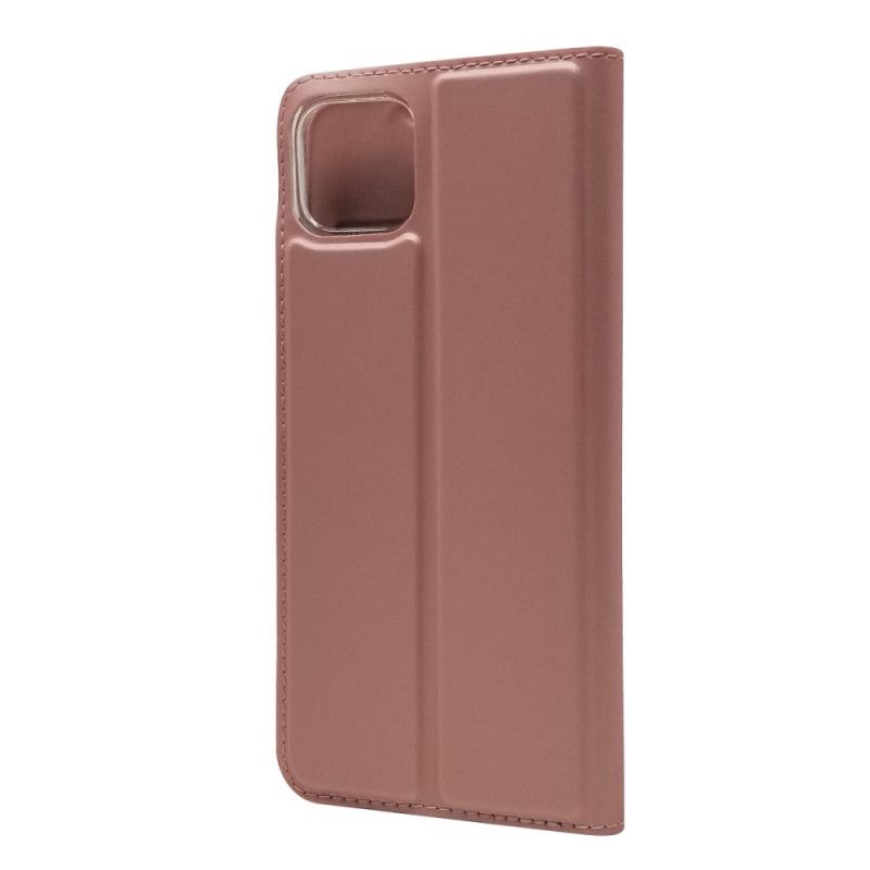Folio-hoesje voor Google Pixel 4 Donkerblauw Zwart Pro Dux Ducis Huid