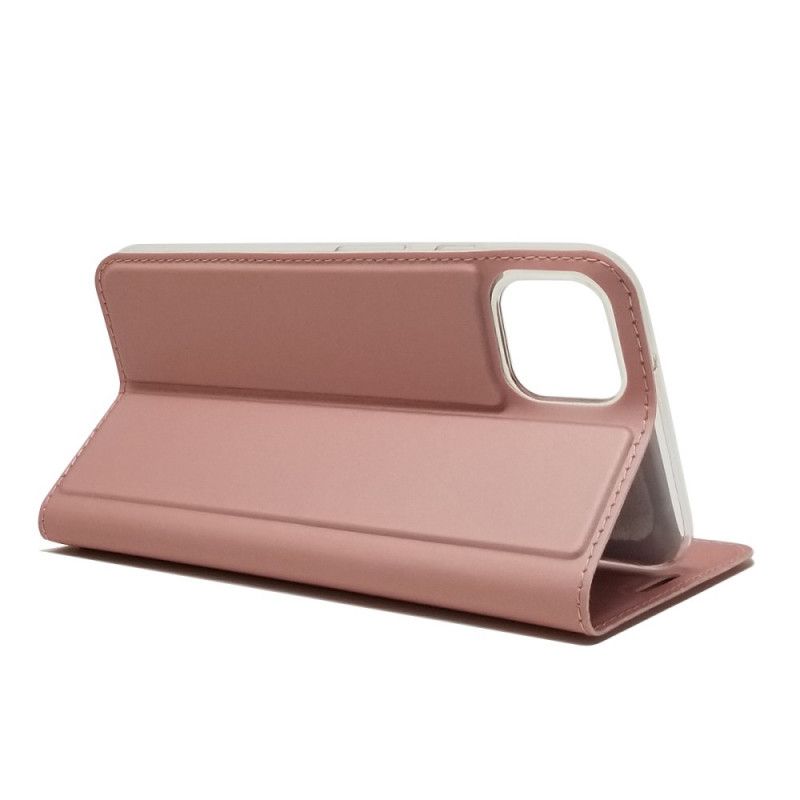 Folio-hoesje voor Google Pixel 4 Donkerblauw Zwart Pro Dux Ducis Huid