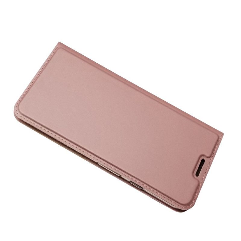 Folio-hoesje voor Google Pixel 4 Donkerblauw Zwart Pro Dux Ducis Huid