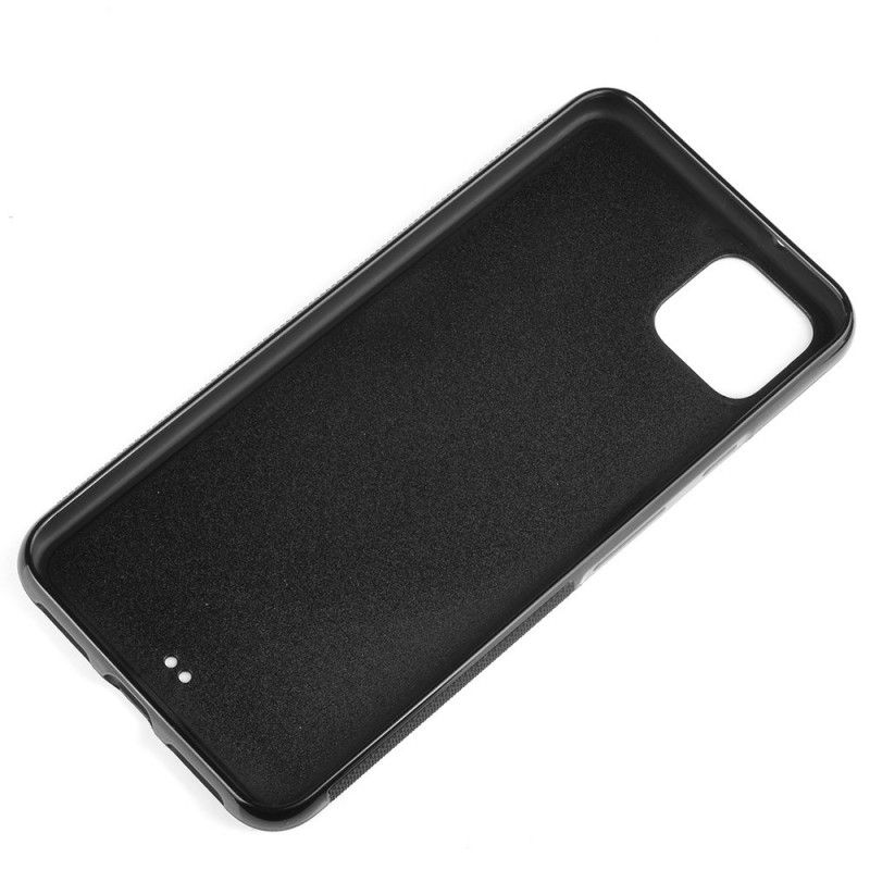 Hoesje Google Pixel 4 Grijs Zwart Tweekleurig Kunstleer