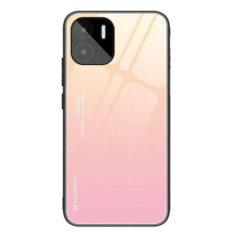 Hoesje voor Xiaomi Redmi A1 Gehard Glas Wees Jezelf