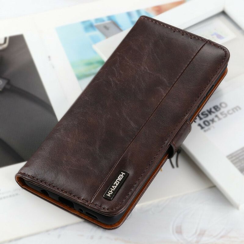 Flip Case Leren Asus Zenfone 8 Khazneh Elegantie Leerstijl