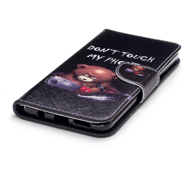 Bescherming Hoesje Samsung Galaxy S9 Plus Telefoonhoesje Gevaarlijke Beer