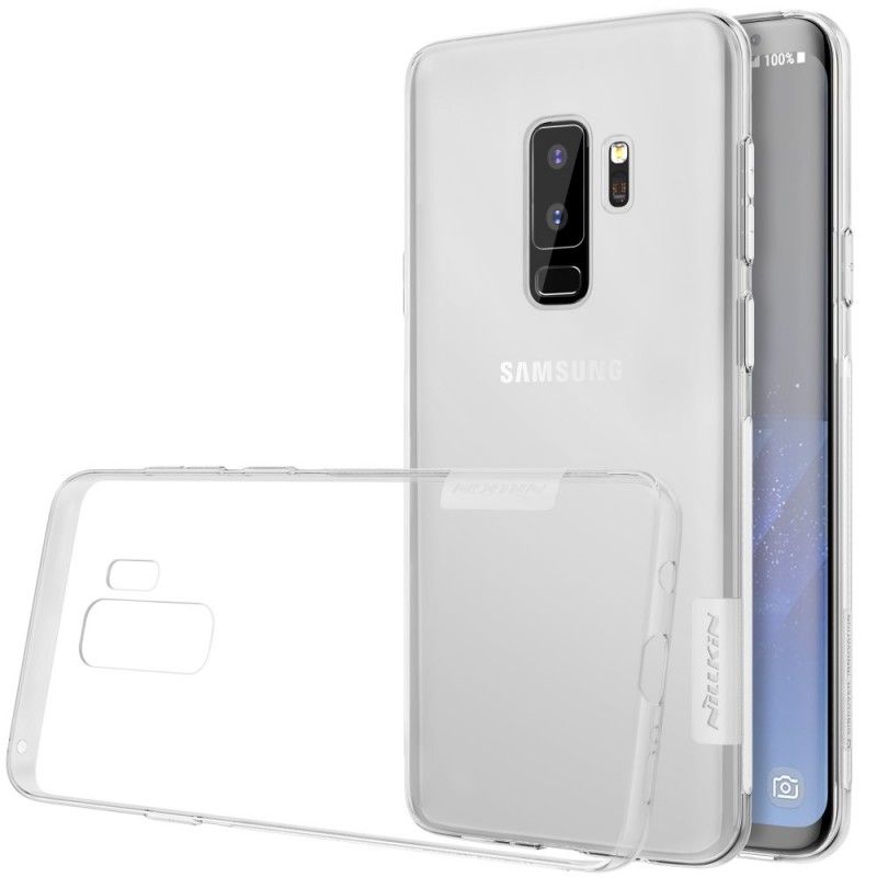 Hoesje Samsung Galaxy S9 Plus Bruin Transparant Nillkin