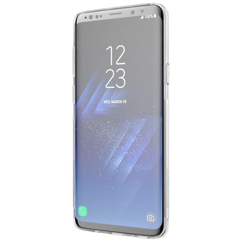 Hoesje Samsung Galaxy S9 Plus Bruin Transparant Nillkin
