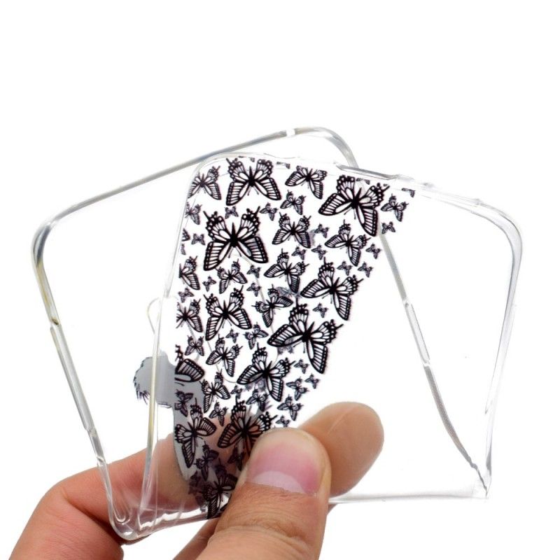 Hoesje voor Samsung Galaxy S9 Plus Transparante Vlinderjurk