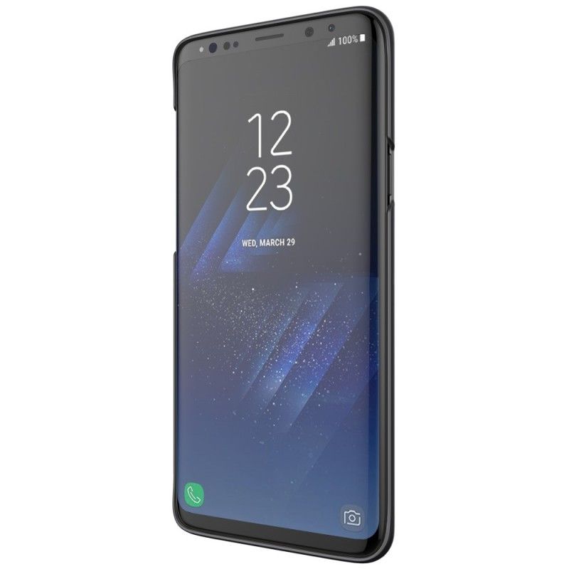 Hoesje voor Samsung Galaxy S9 Plus Zwart Stijve Frosted Nillkin