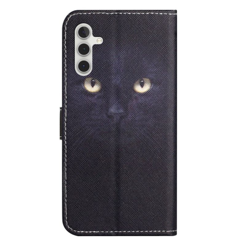 Bescherming Hoesje Samsung Galaxy A17 4g / 5g Kattenogen