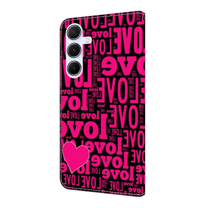 Bescherming Hoesje Samsung Galaxy A17 4g / 5g Liefde