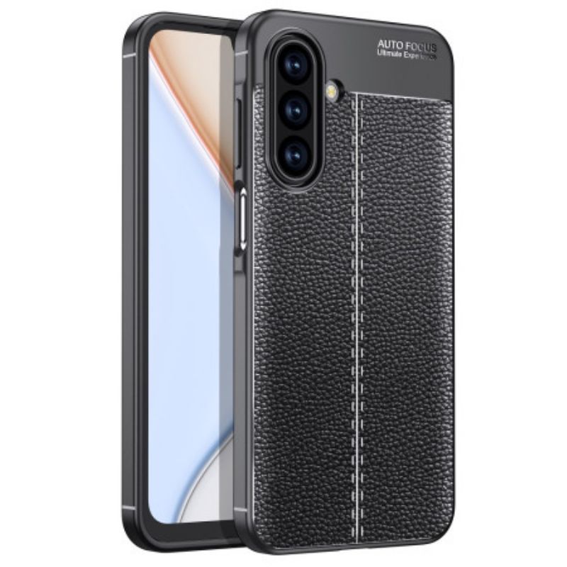 Case Hoesje Samsung Galaxy A17 4g / 5g Telefoonhoesje Lychee Textuur