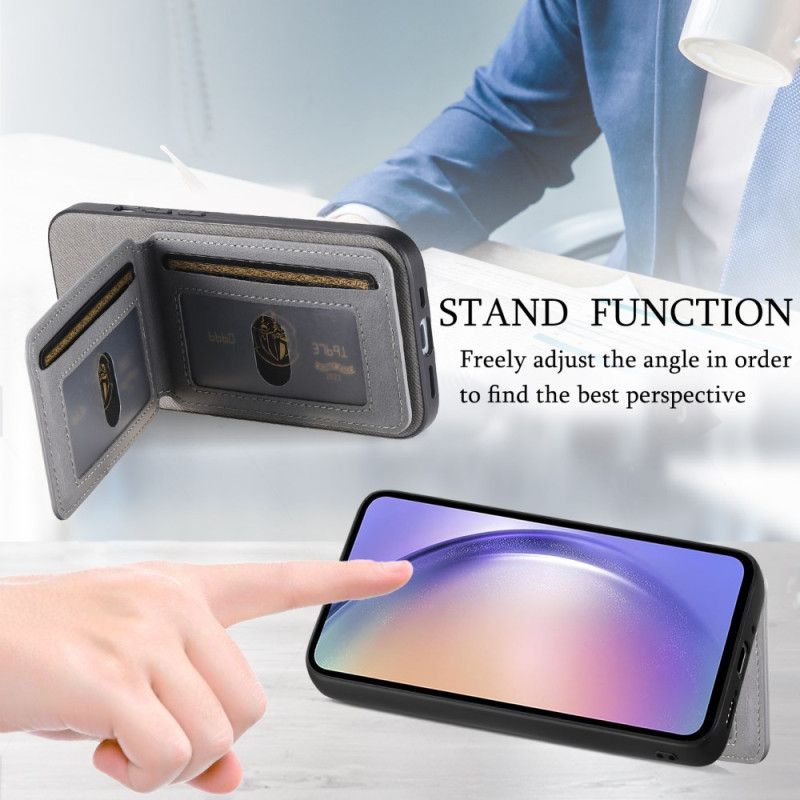 Cover Hoesje Samsung Galaxy A17 4g / 5g Telefoonhoesje Kaarthouder En Rfid-bescherming