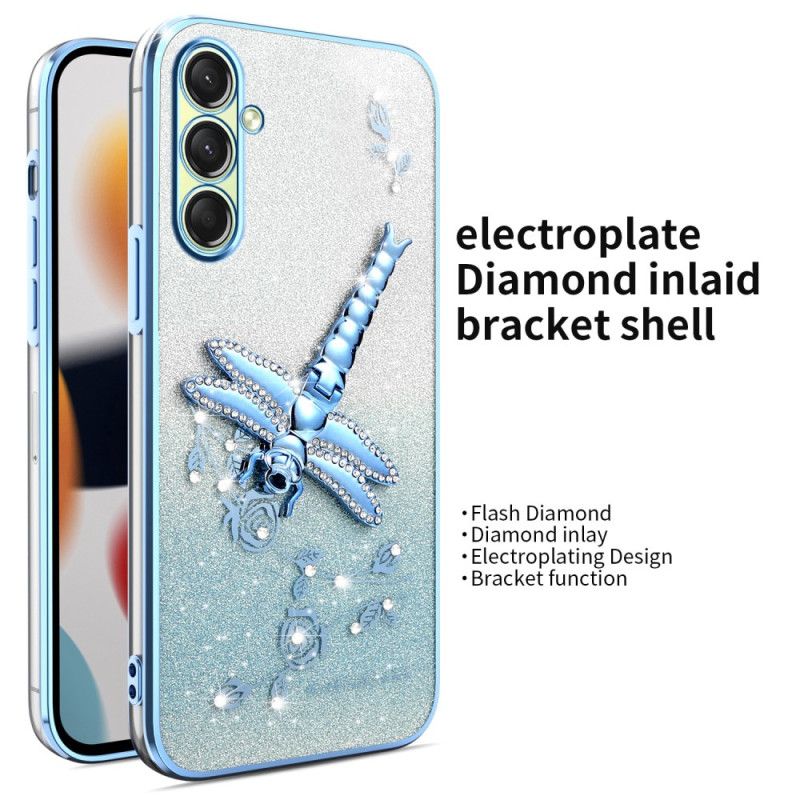 Cover Hoesje Samsung Galaxy A17 4g / 5g Telefoonhoesje Kadem Libellenhouder